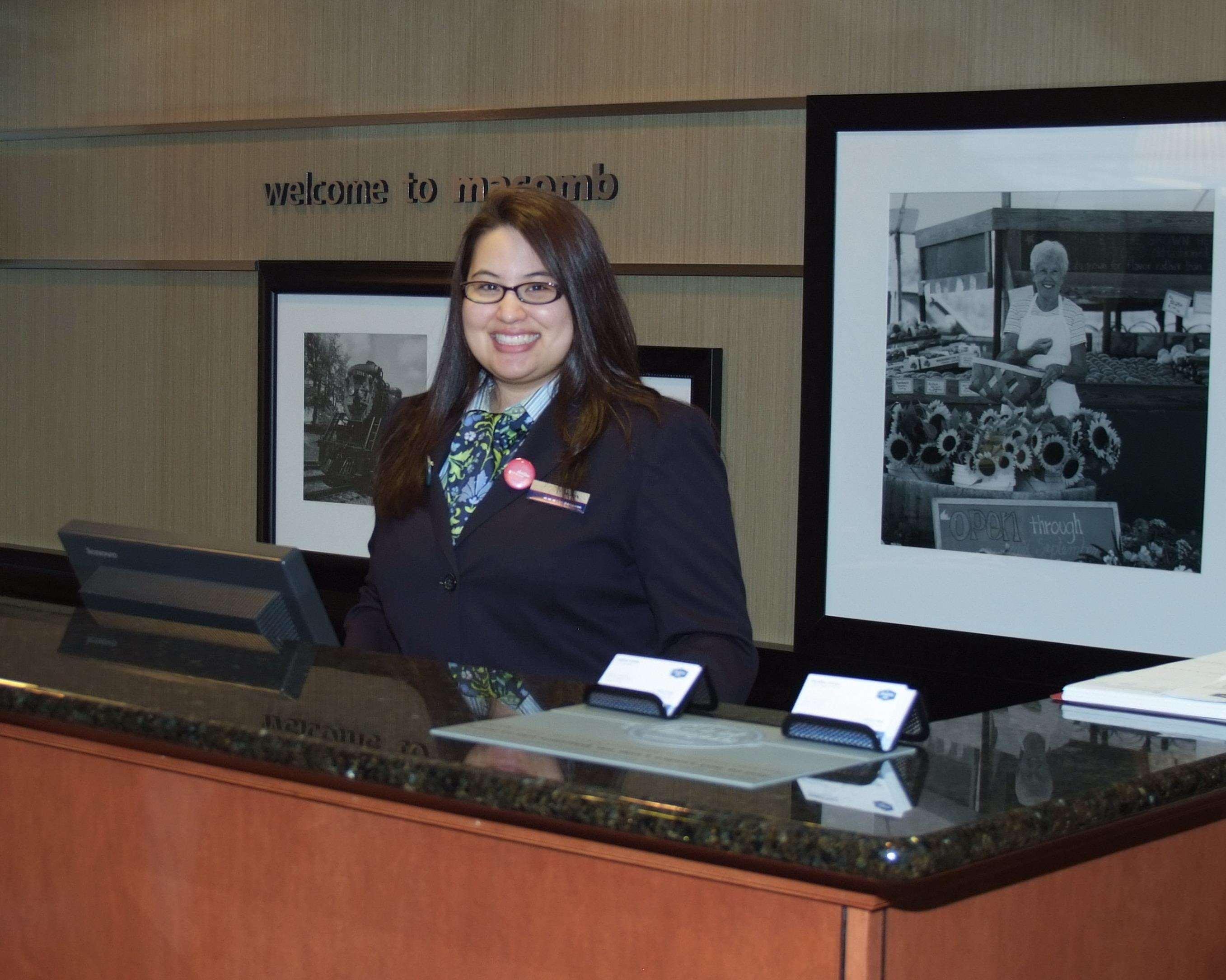 Hampton Inn Macomb Interior photo